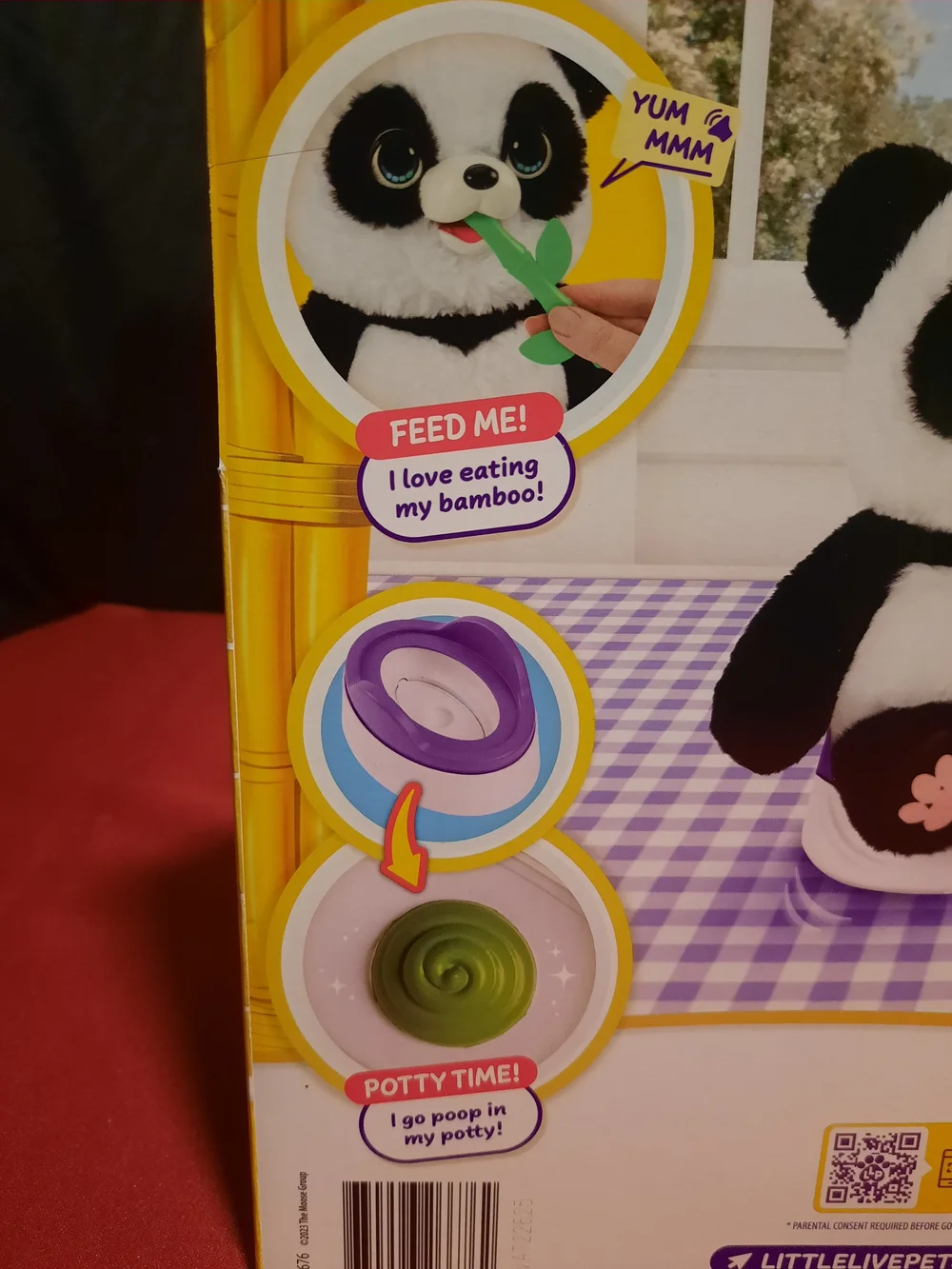 Little Live Pets MY Baby Panda 'ChuChu'  Plush Toy  Interactive Panda
